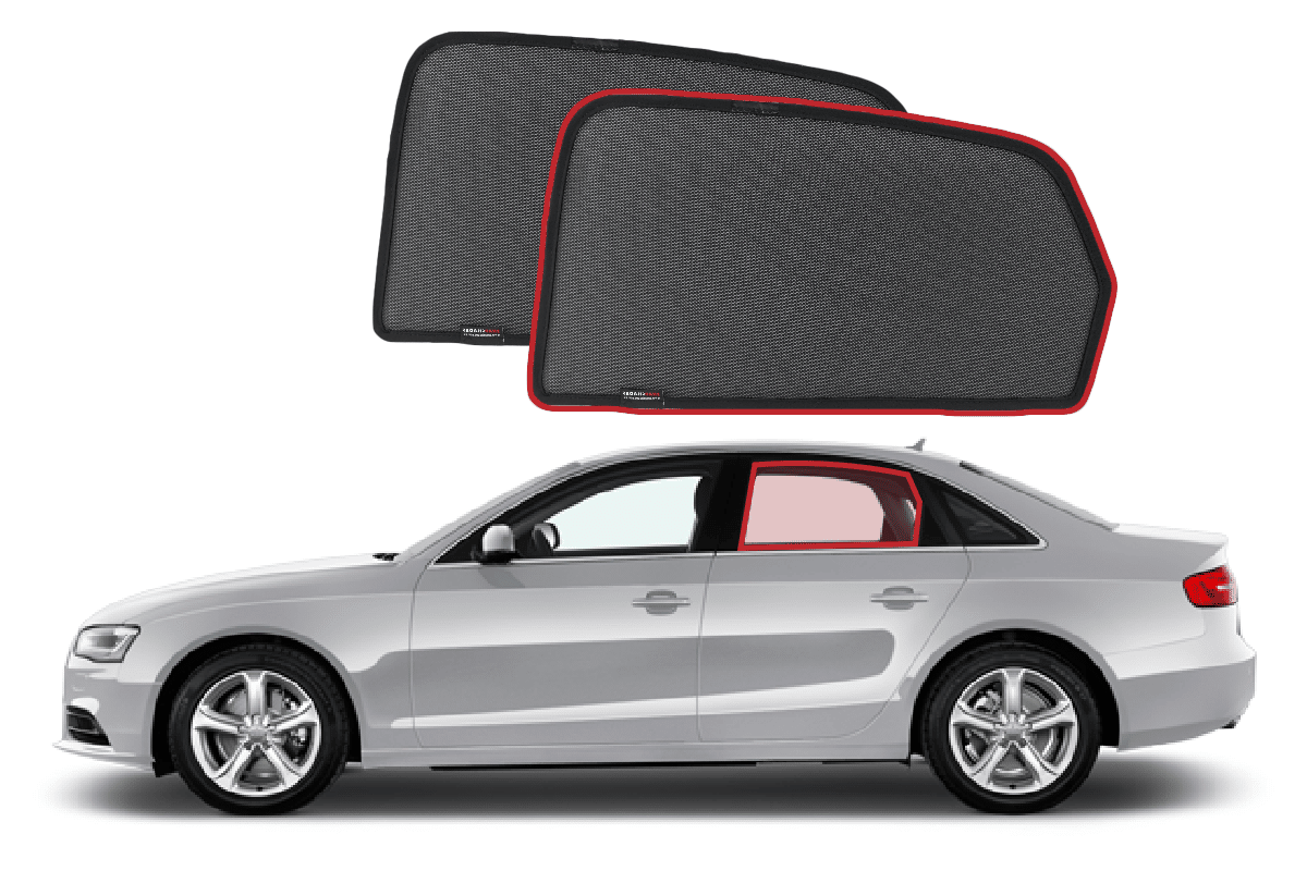 Audi A4 Sunshades - Perfect Fit Guaranteed - Snap Shades
