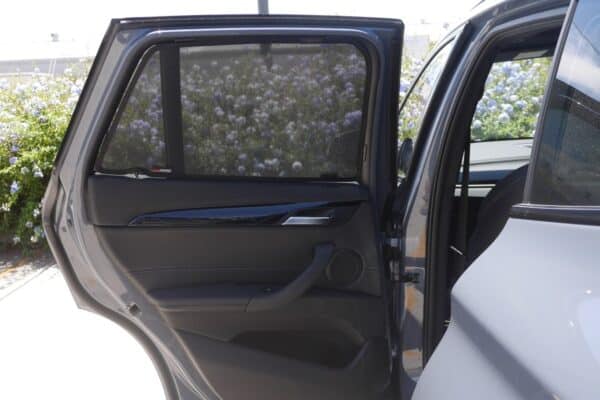 Car Shades Set De (Portes Arrières) Compatible Avec Bmw X5 (F15) 2013-2018 (4-Pièces)[u3909