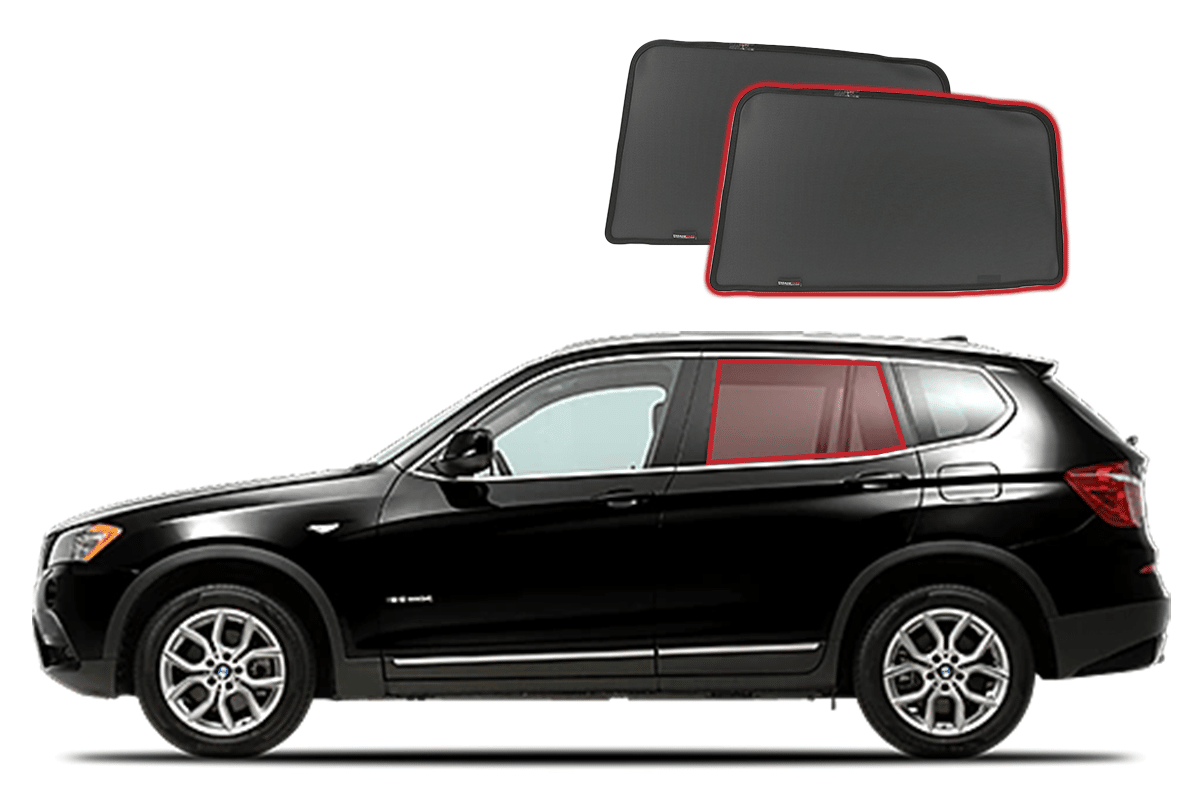 BMW X3 Sunshades Perfect Fit Guaranteed Snap Shades