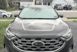 FOR018 5 Ford Edge 2nd Front Windshield Snap Shades Camera Photo3