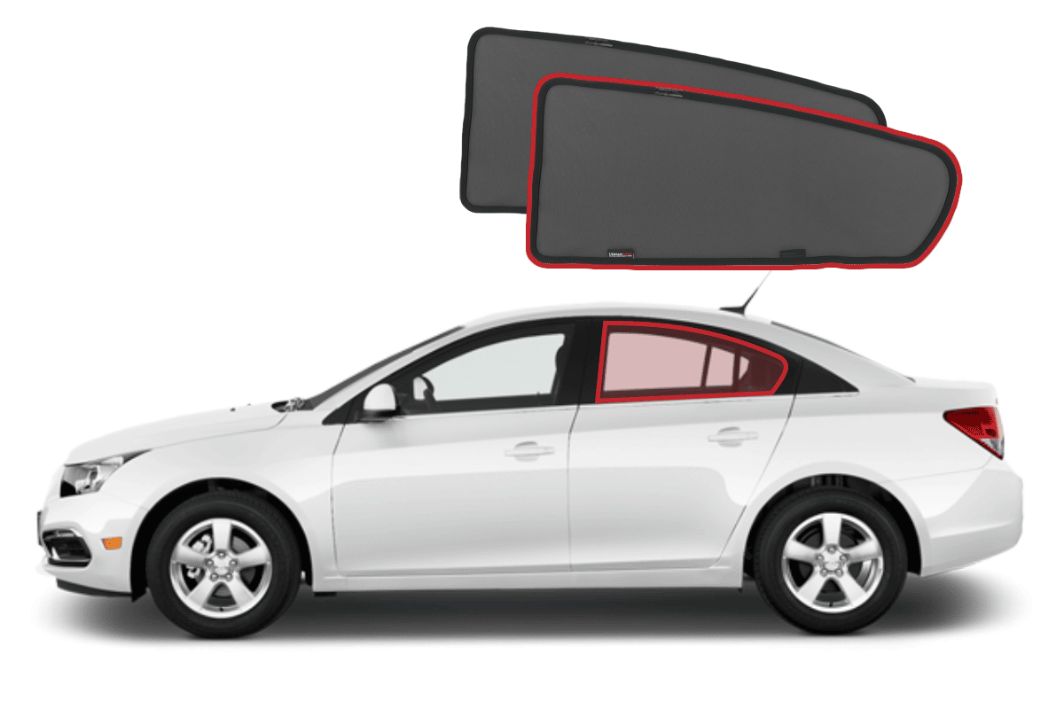 Holden Cruze Sunshades Perfect Fit Guaranteed Snap Shades