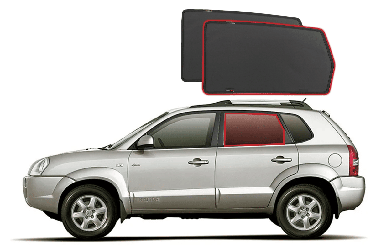 Hyundai Tucson Sunshades Perfect Fit Guaranteed Snap Shades