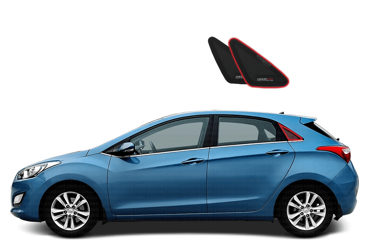 Hyundai i30 Sunshades Perfect Fit Guaranteed Snap Shades