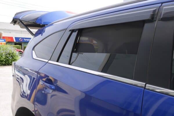 Groovy 6-Piece Custom Fit Magnetic Sunshade Set For Isuzu Mu-X Gen 2 – Side Window Black Polyester Shades