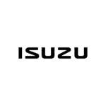 Isuzu logo in bold text representing reliability and durability.