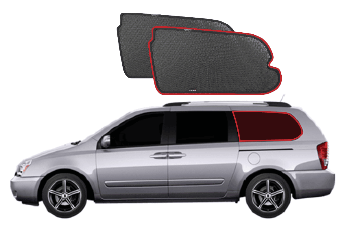 KIA Carnival Sunshades Perfect Fit Guaranteed Snap Shades