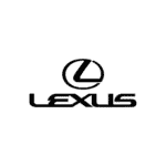 Lexus logo featuring a stylized 'L' within an oval, representing luxury and sophistication, with the brand name written in an elegant font.