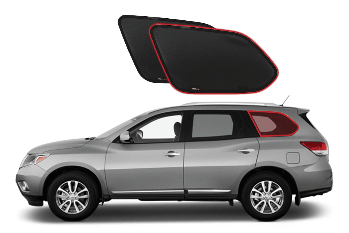 Nissan Pathfinder Sunshades Perfect Fit Guaranteed Snap Shades