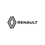 Renault logo featuring a modern diamond-shaped design, representing premium car window and windscreen sun shades tailored for UV protection and comfort.