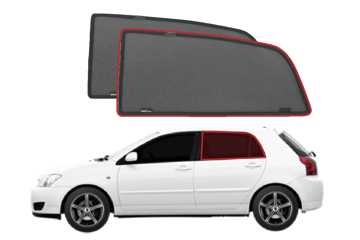 Toyota Corolla Sunshades Perfect Fit Guaranteed Snap Shades