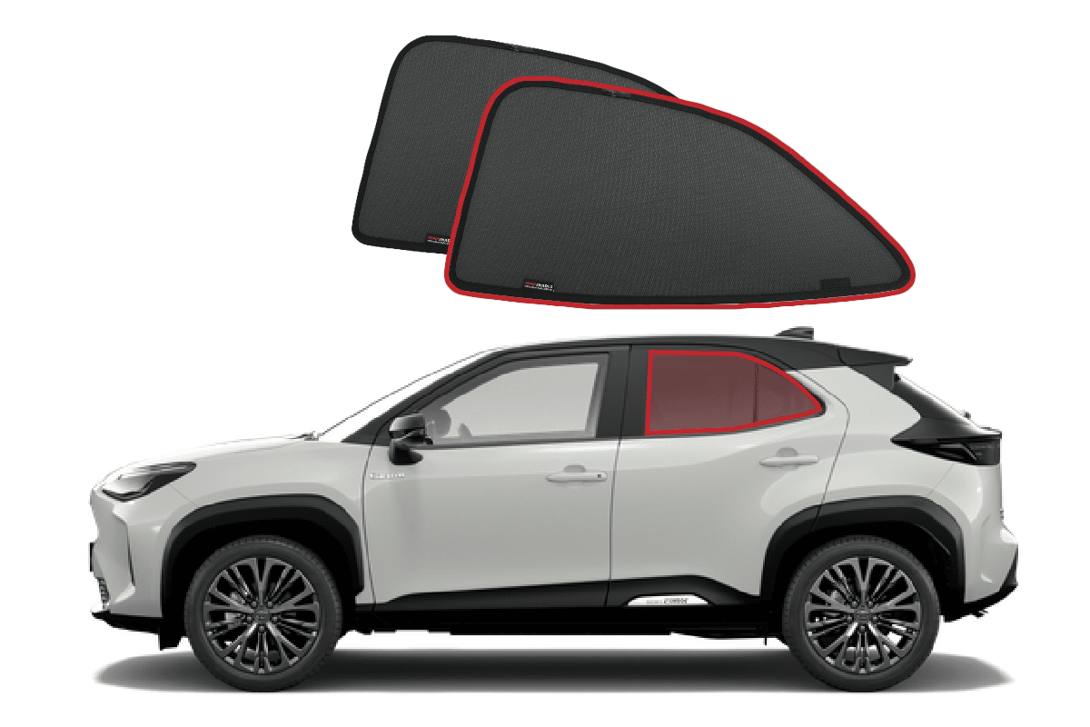 Toyota Yaris Cross Sunshades Perfect Fit Guaranteed Snap Shades