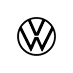 Volkswagen logo featuring a circular design with bold 'VW' initials, representing premium car window and windscreen shades designed for UV protection and comfort.