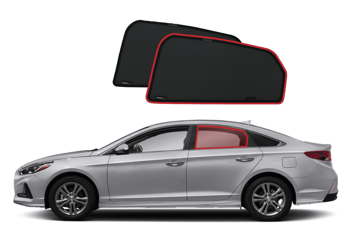 Hyundai Sonata Sunshades Perfect Fit Guaranteed Snap Shades