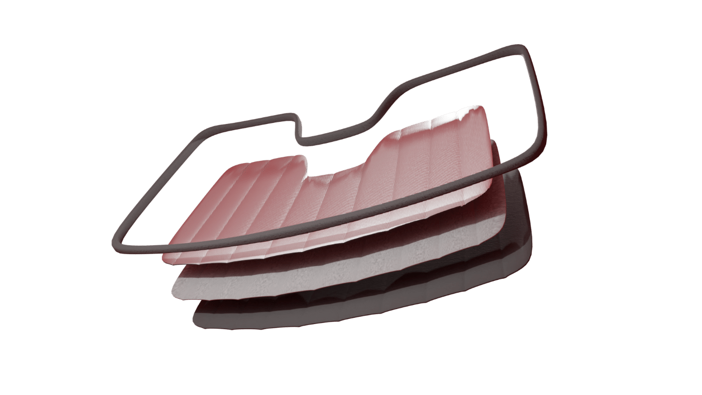 I-AccordianFrontShadeTransparent Medium