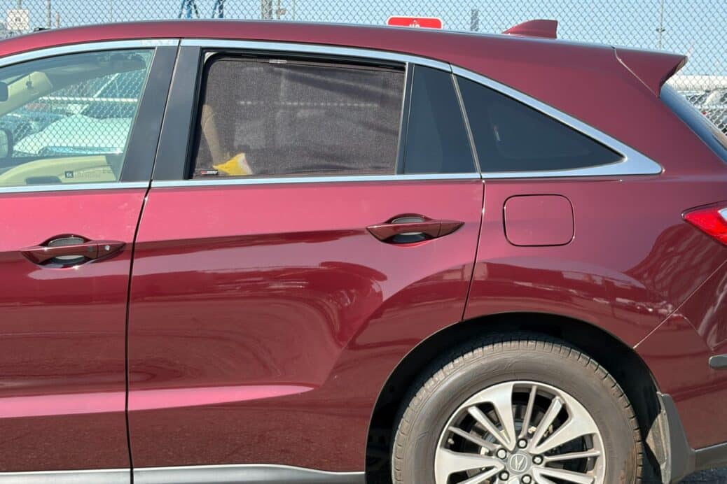 Acura RDX 2nd Gen Rear Door Snap Shades Camera Photo30 (Large)