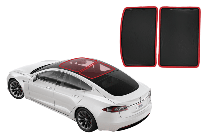 Tesla Sun Shades Australia Car Shades Snap Shades