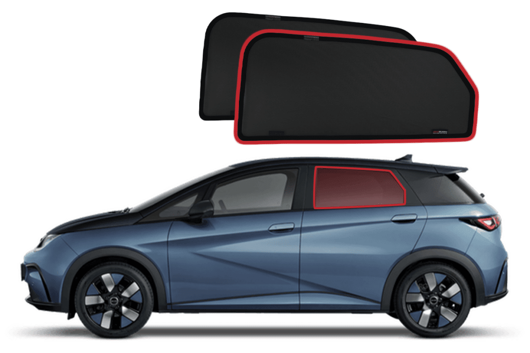 BYD Dolphin Car Sun Shades | Snap Shades