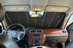 CHE007 Chevorlet Tahoe Suburban Front Windshield Snap Shades Camera Photo8 (6) (Large)