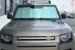 LAN010 5 Land Rover Defender 110 Front Windshield Snap Shades Camera Photo21 (Large)