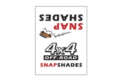 ACC022 2 Snap Shades 4x4 Off Road Car Tag