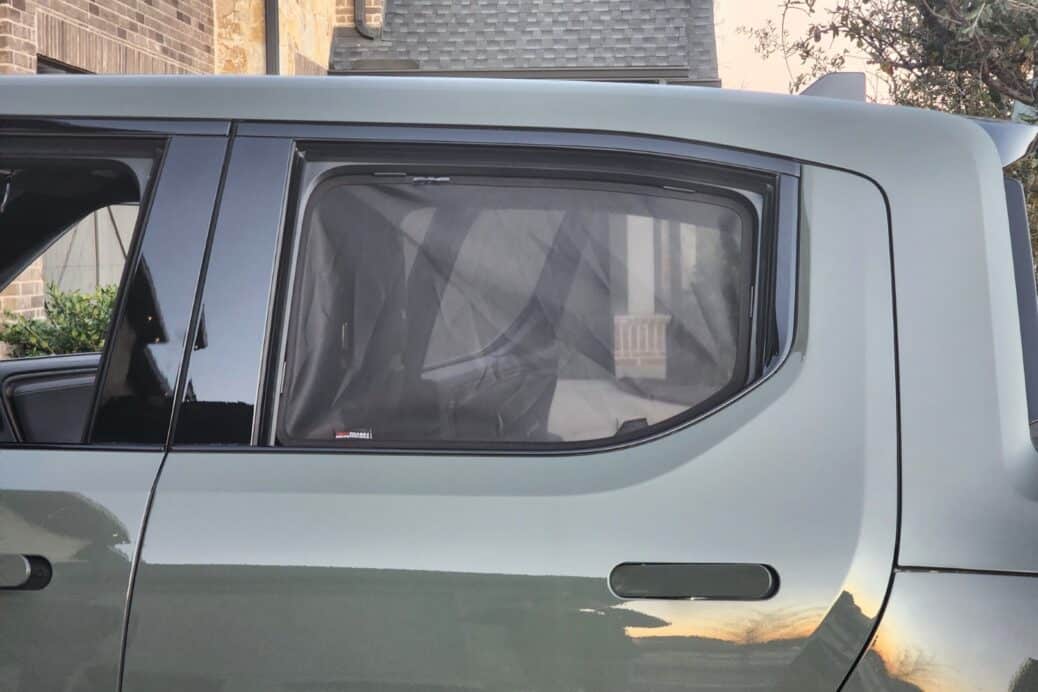 Rivian R1T Rear Door Snap Shades (2) (Large)