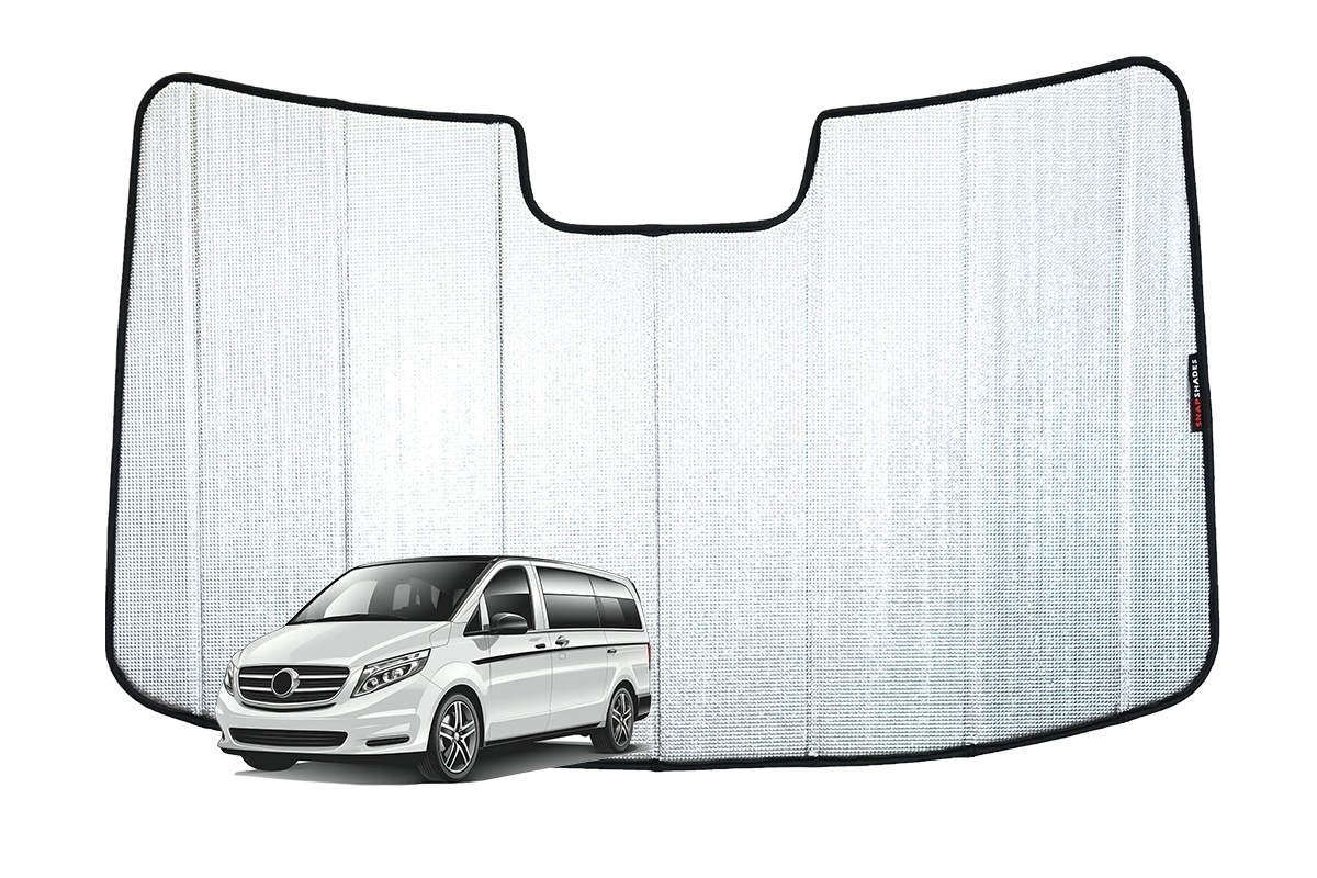 thumbnail interactive-video image 1 of (2) Black To Clear Fade Windscreen Sun Visor Strips – For Car, Van, MPV 1 of 5