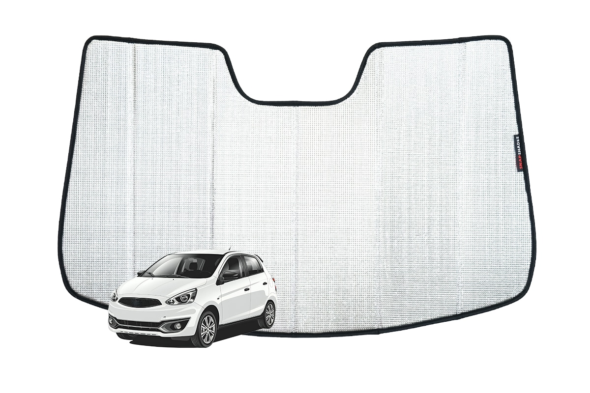 NAGD Passenger Side Front Door Window Glass – Fits 2014-2024 Mitsubishi Mirage Hatchback