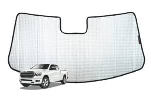 SNAPSHADES Magnetic Rear Window Shades For Dodge RAM Crew Cab 5th Gen (2019-Present)