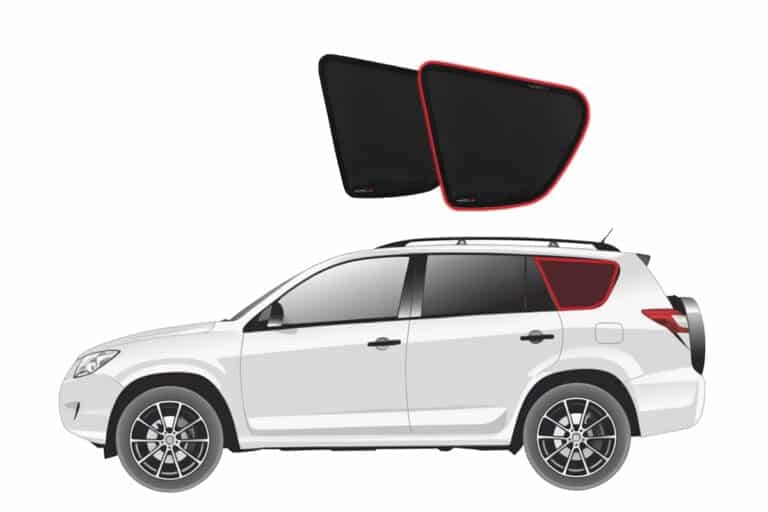 Toyota RAV4/Vanguard 3rd Generation Port Window Shades (LWD) (XA30; 2006-2012)