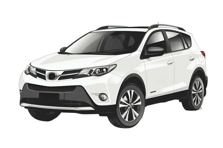 Toyota RAV4 4th Generation Car Window Shades (XA40; 2013-2018)