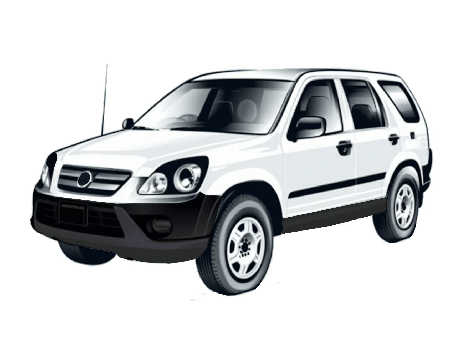Honda CR-V 2nd Generation Car Window Shades (2002-2006) Honda CR-V 2nd Generation Car Window Shades (2002-2006)