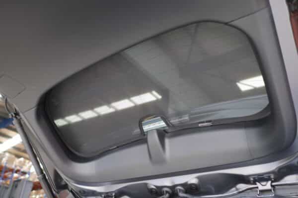 Toyota RAV4 5th Gen rear windscreen sunshade with rear camera compatibility.