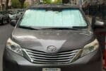 TOY068 5 Toyoa Sienna (3) Front Windshield Snap Shades Camera Photo5