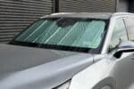TOY077 5 Lexus TX Toyota Grand Highlander Front Windshield Snap Shades Camera Photo3