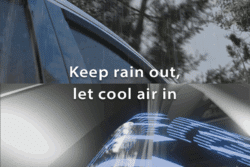 (1) Rain out, air in