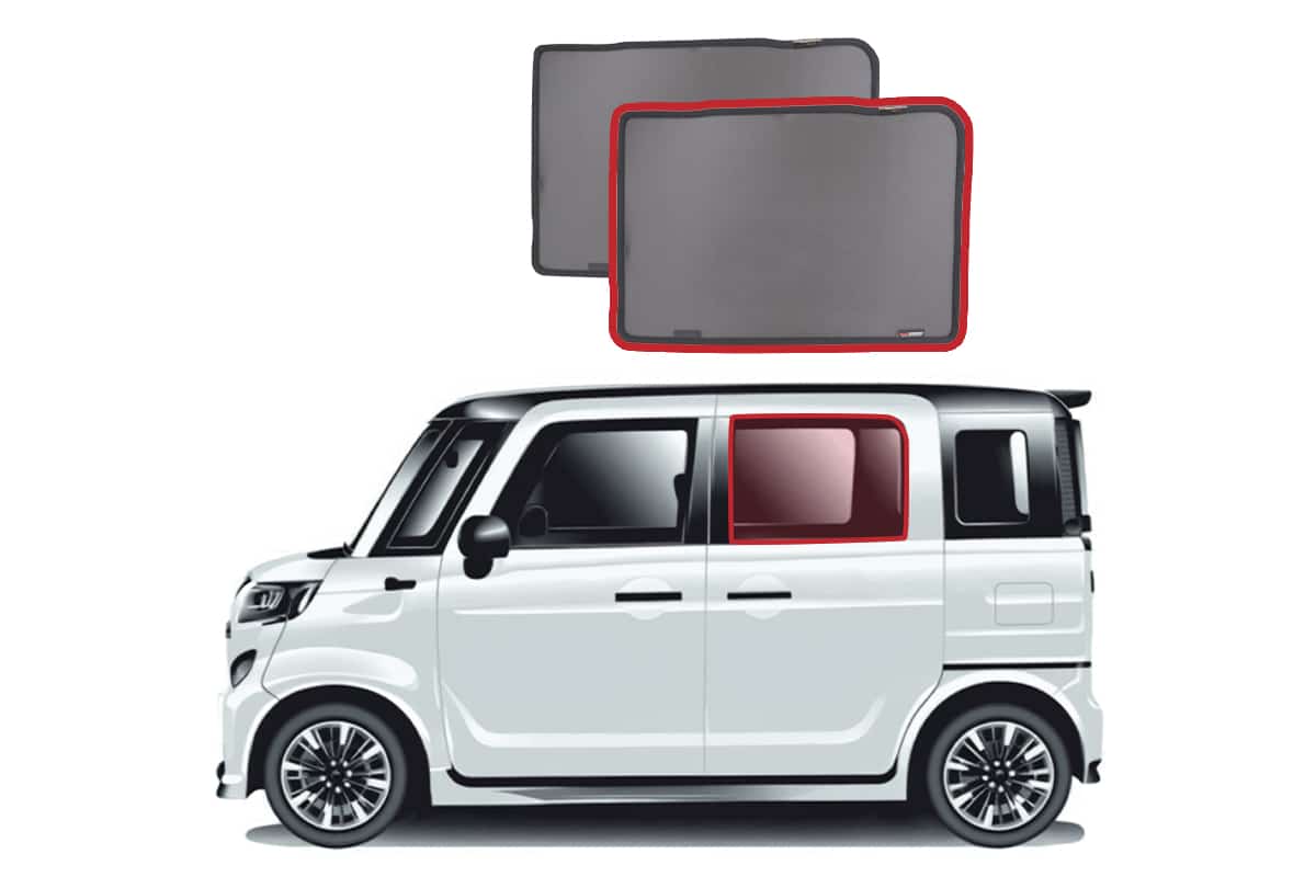 Suzuki Spacia/Spacia Gear/Spacia Custom 2nd Generation | Mazda Flair Car Rear Window Shades (MK53S; 2017-2024)* Suzuki Spacia/Spacia Gear/Spacia Custom 2nd Generation | Mazda Flair Car Rear Window Shades (MK53S; 2017-2024)*