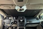 DOD003 5 Chrysler Dodge Town and Country Front windshield Snap Shades Camera Photo32 (Large)