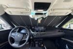 LEX008 5 Lexus ES 7th Gen Front Windshield Snap Shades Camera Photo27