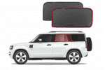 Land Rover Defender 110 2nd Generation Car Rear Window Shades (L663; 2020-Present)