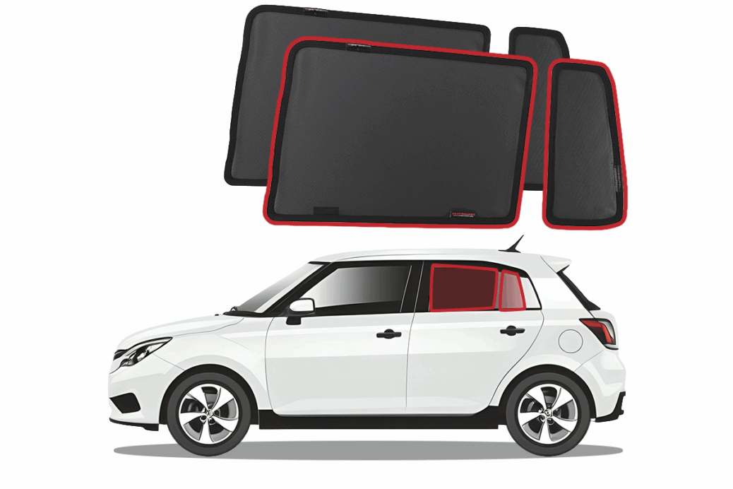 Suzuki Swift 1st Generation Car Rear Window Shades (RS; 2004-2010)*