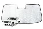 Chevrolet Suburban | GMC Yukon XL 10th Generation | Cadillac Escalade 3rd Generation Front Windscreen Sun Shade (GMT900; 2007-2014)