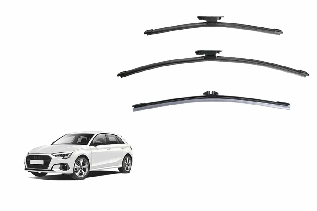 Audi A3/S3 Hatchback/Sportback 4th Generation Car Window Wipers (8Y; 2020-Present)