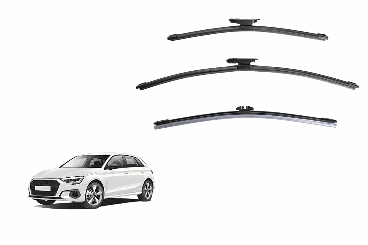 Audi A3/S3 Hatchback/Sportback 4th Generation Car Window Wipers (8Y; 2020-Present) Audi A3/S3 Hatchback/Sportback 4th Generation Car Window Wipers (8Y; 2020-Present)