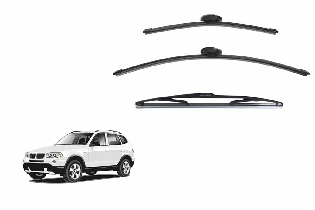 BMW X3 1st Generation Car Window Wipers (E83; 2003-2010)