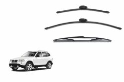 BMW X3 1st Generation Car Window Wipers (E83; 2003-2010)