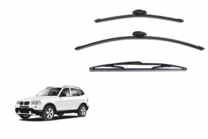 BMW X3 1st Generation Car Window Wipers (E83; 2003-2010)