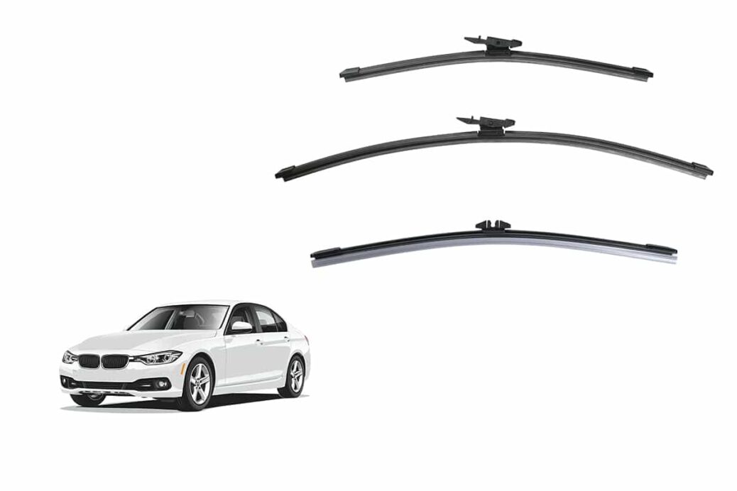 BMW 3 Series Sedan 6th Generation Car Window Wipers (F30/F80; 2011-2019)