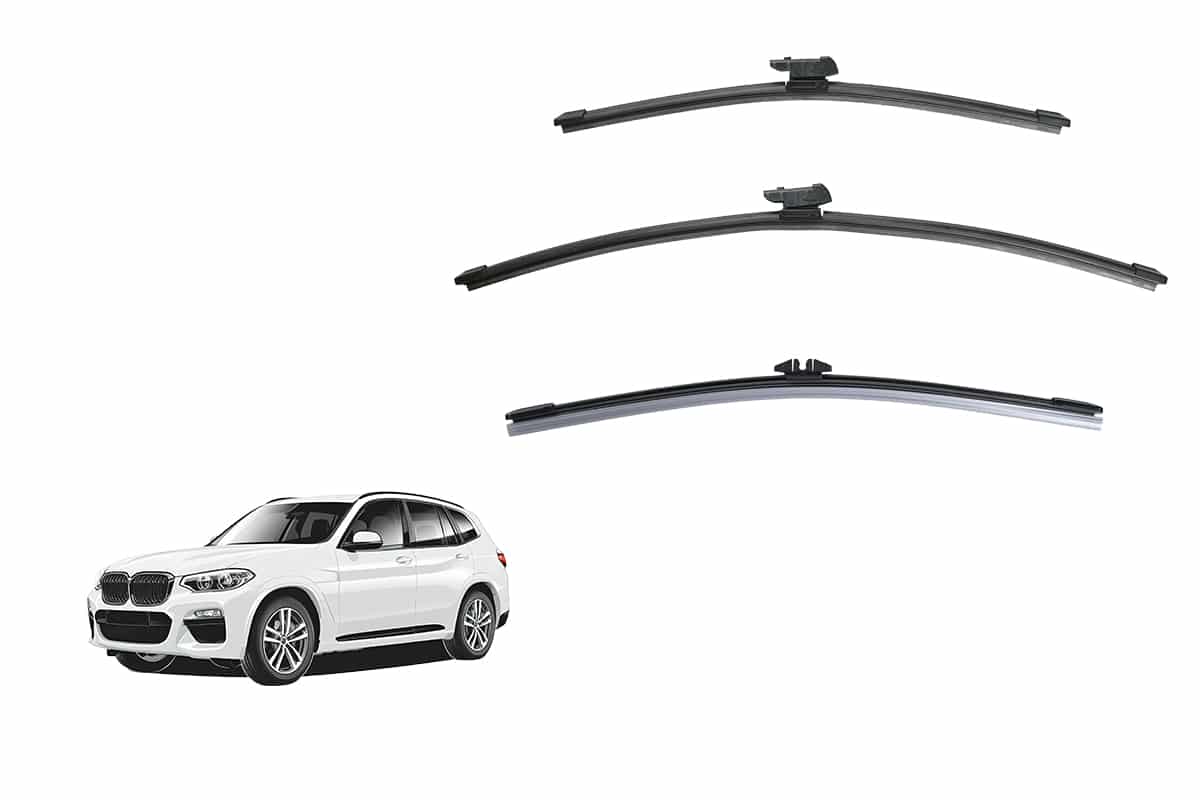 BMW X3/iX3 3rd Generation Car Window Wipers (G01/F97/G08; 2018-2024)