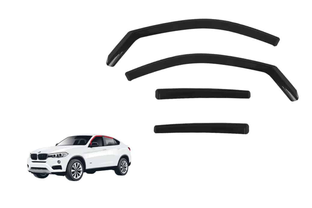 BMW X6 2nd Generation Car Weather Shields (F16/F86; 2015-2019)