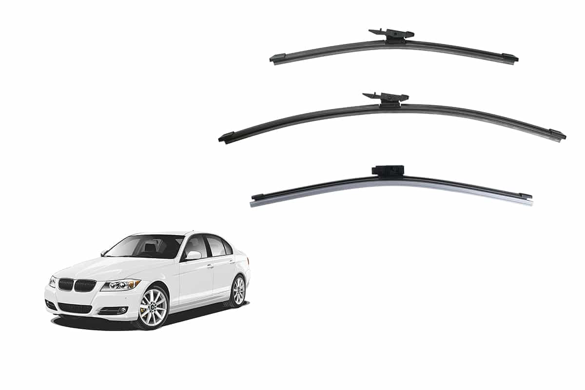 BMW 3 Series Sedan 5th Generation Car Window Wipers (E90; 2004-2011)